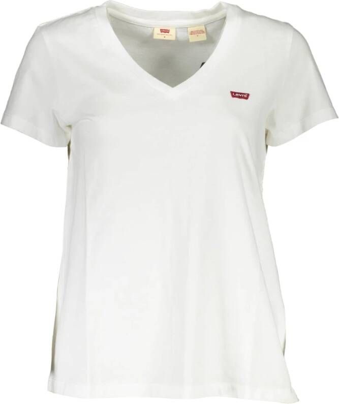 Levi's T-shirt Wit Dames