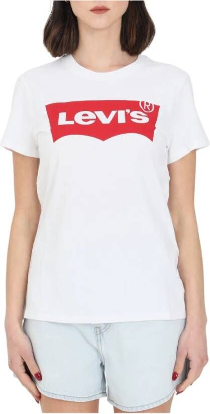 Levi's T-shirt Wit Dames