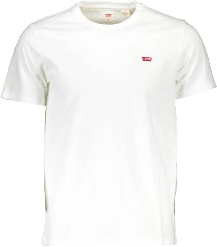 Levi's Knisperend Wit Logo T-Shirt Ronde Hals White Heren - Foto 13