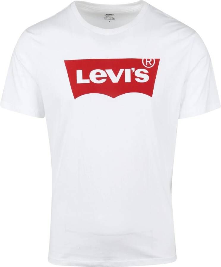 Levi's T-shirt Batwing Logo Tee met logo-frontprint - Foto 5