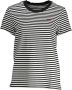 Levi's Gestreept T-shirt met Housemark Logo voor Dames Multicolor Dames - Thumbnail 3