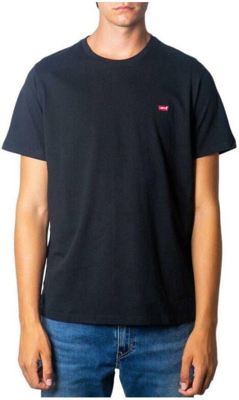 Levi's Zwarte Katoenen Heren T-Shirt met Korte Mouwen Black Heren - Foto 7