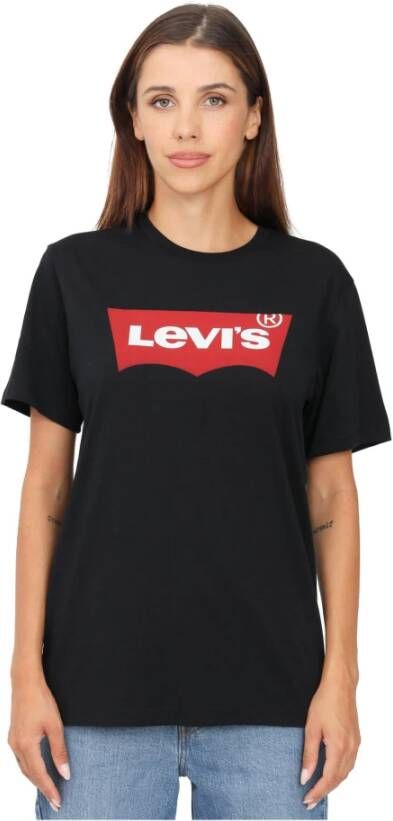 Levi's T-shirt Zwart Unisex