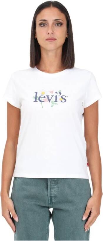Levi's T-Shirts Wit Dames