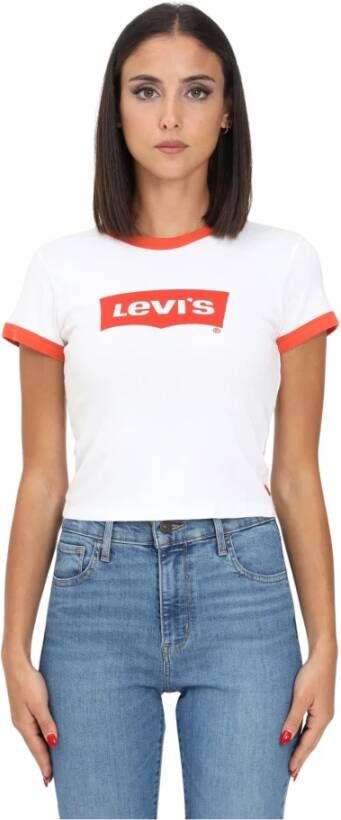 Levi's T-shirts Wit Dames