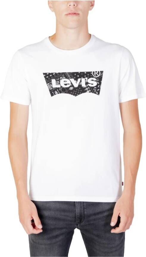 Levi's T-Shirts Wit Heren