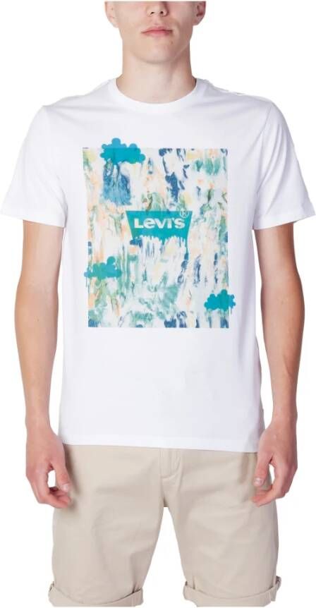 Levi's T-Shirts White Heren