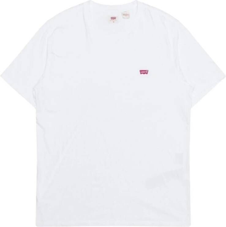 Levi's Knisperend Wit Logo T-Shirt Ronde Hals White Heren - Foto 12