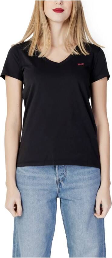 Levi's Shirt met V-hals Perfect Tee met klein batwing-logo - Foto 8