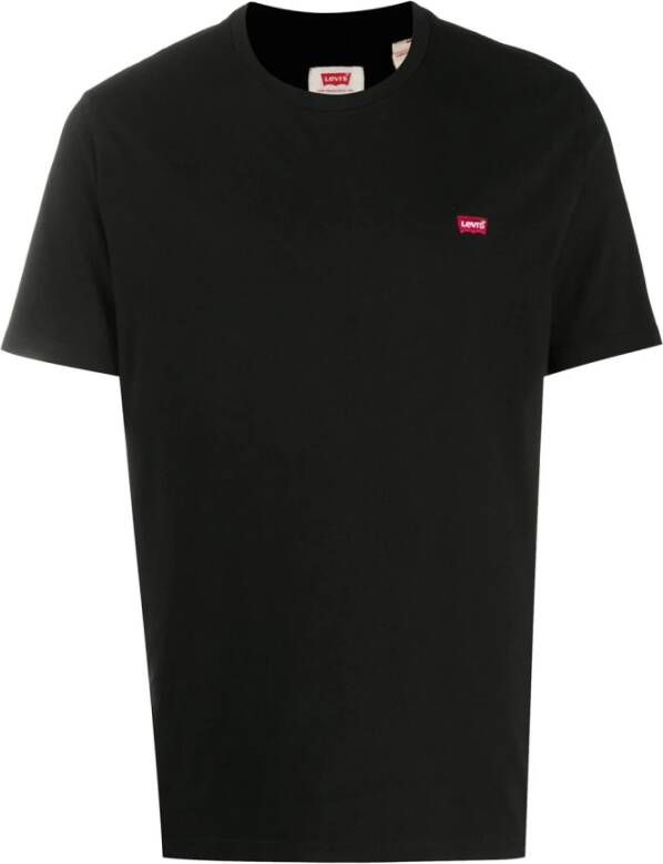 Levi's T-Shirts Zwart Heren