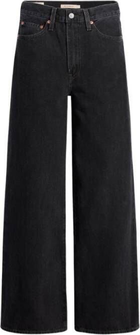 Levi's Wide Jeans Zwart Dames