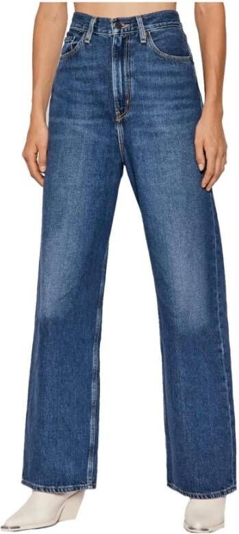 Levi's Vintage High Loose Denim Jeans Blue Dames