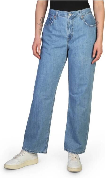 Levi's Wijde spijkerbroek Blauw Dames