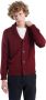 L'Exception Paris Merino sjaal kraag Cardigan Red Heren - Thumbnail 1