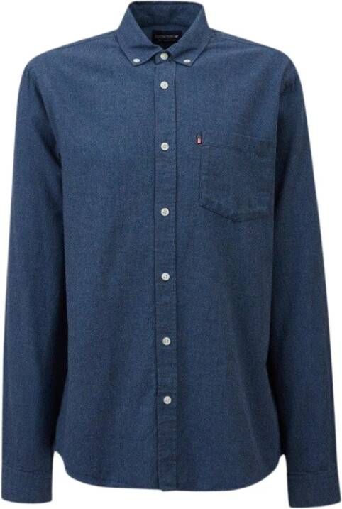 Lexington Spijkerhemd Blauw Heren