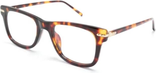 Linda Farrow Luxe Acetaat Optisch Montuur Yellow Dames