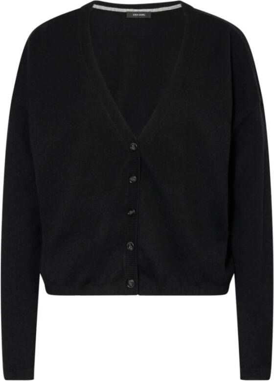 Lisa Yang Abby Cardigan Zwart Dames