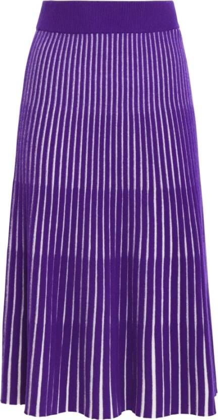 Lisa Yang Midi Skirts Purple Dames