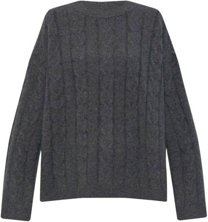 Lisa Yang Round-neck Knitwear Grijs Dames