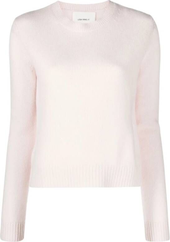 Lisa Yang Round-neck Knitwear Roze Dames