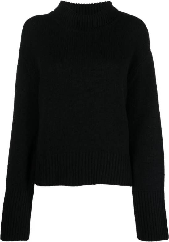 Lisa Yang Round-neck Knitwear Zwart Dames