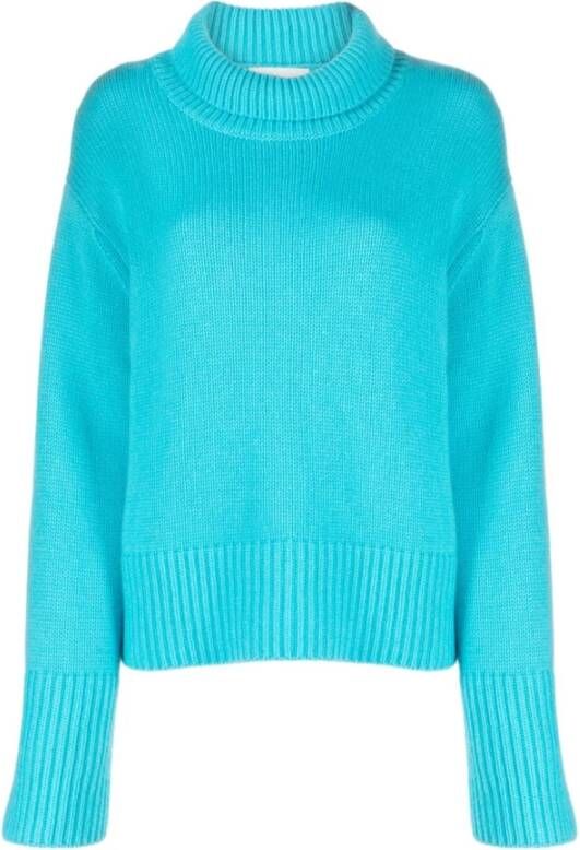 Lisa Yang Turtlenecks Blauw Dames