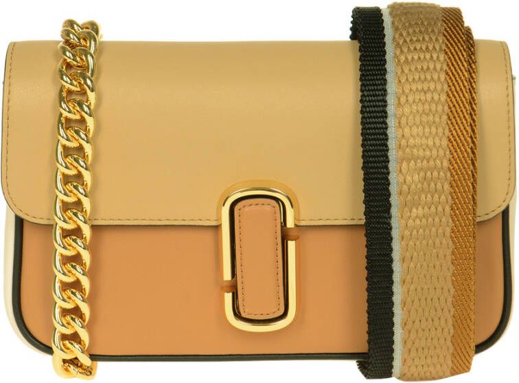 Marc Jacobs Iconische J Marc Hobo Tas Cathay Spice Multi Leer Orange Dames - Foto 10