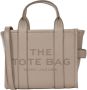 Marc Jacobs The Leather Mini Traveler Tote Bag Grijs Dames - Thumbnail 1