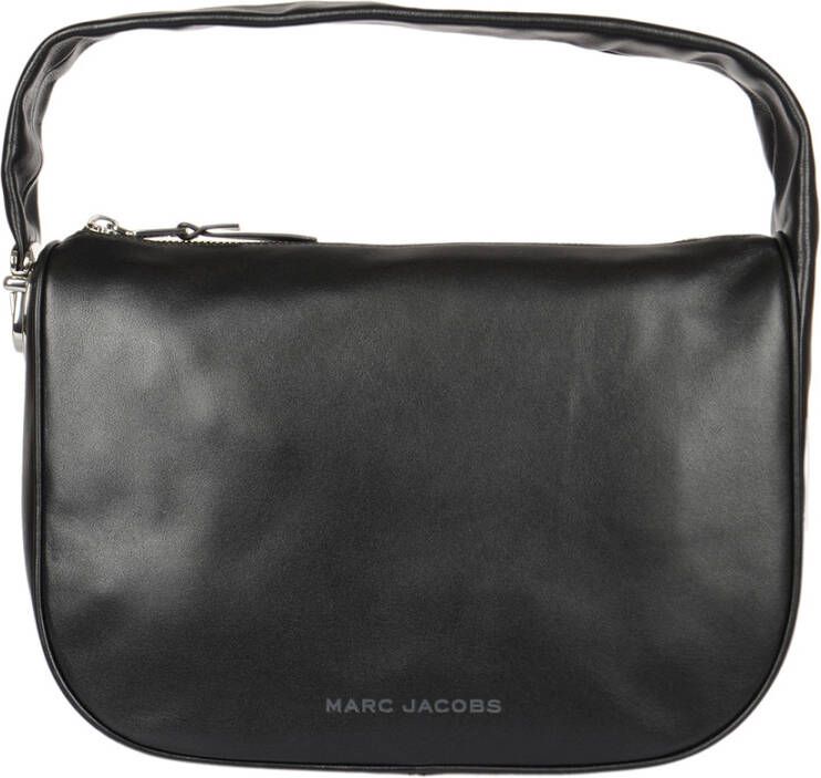 Marc Jacobs De Pushlock Mini Leren Handtas Zwart Dames