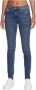 Liu Jo Slim-Fit Blauwe Jeans met Branding en Stenen Blauw Dames - Thumbnail 2