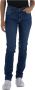 Liu Jo Gebruikte Wassing Slim Fit Dames Jeans Blauw Dames - Thumbnail 1