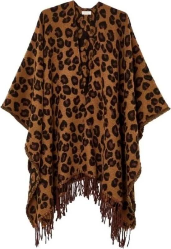 Liu Jo Animalier Cape Hoge kwaliteit elegant en stijlvol Meerkleurig Dames