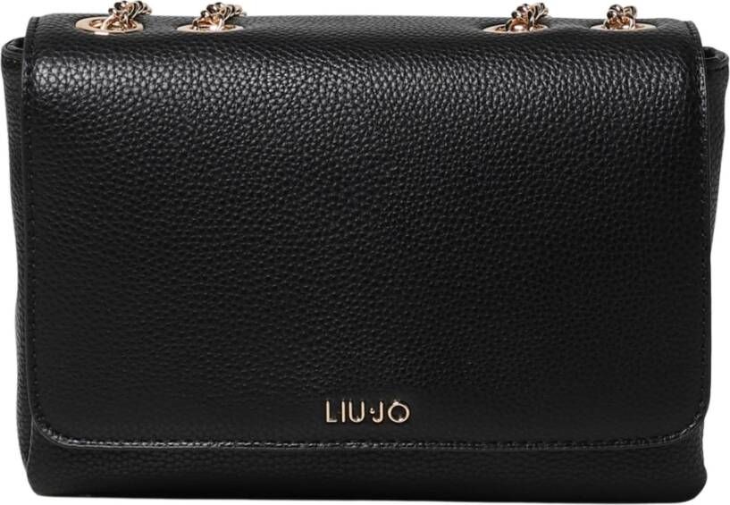 Liu Jo Elegante Schoudertas voor Vrouwen Zwart Dames
