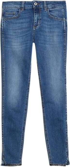 Liu Jo Basis Jeans Klassieke Stijl Blauw Dames