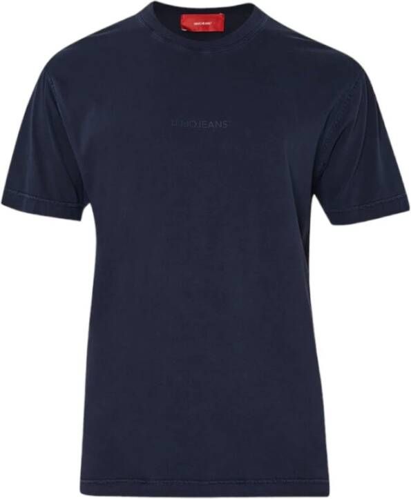 Liu Jo Basis T-Shirt Collectie Blauw Heren