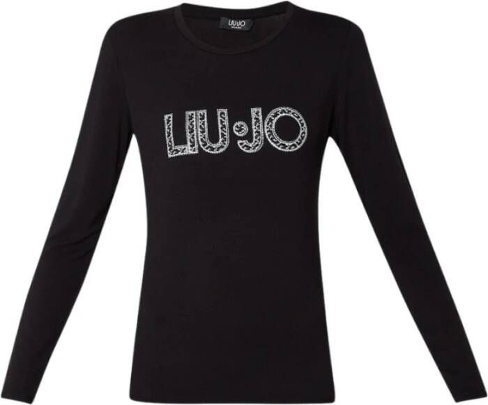 Liu Jo Bedrukt T-Shirt M L Black Dames