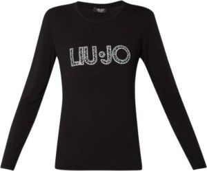 Liu Jo Bedrukt T-Shirt M L Zwart Dames