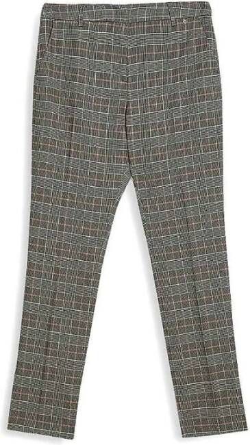 Liu Jo Beige Prince of Wales Chino Broek Grijs Dames