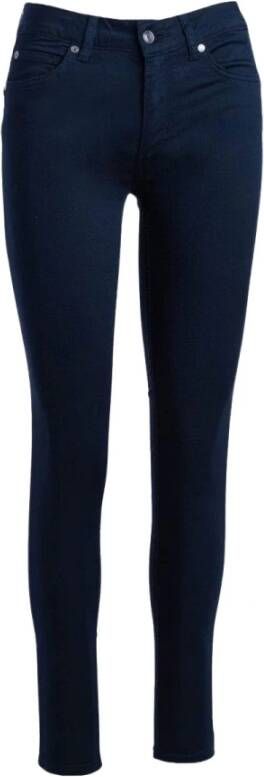 Liu Jo White Skinny fit high waist jeans met stretch model 'Divine'