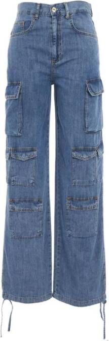 Liu Jo Blauwe Ss23 Jeans voor Vrouwen Blauw Dames