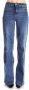 Liu Jo Milieuvriendelijke high-waisted flared jeans Blauw Dames - Thumbnail 5