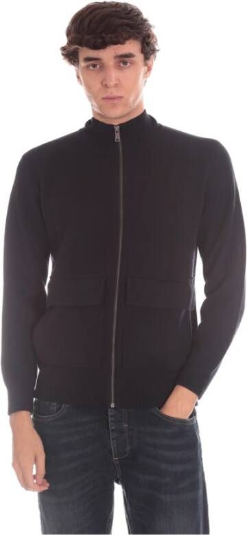 Liu Jo Blauwe Sweater Jas voor Mannen Blauw Heren
