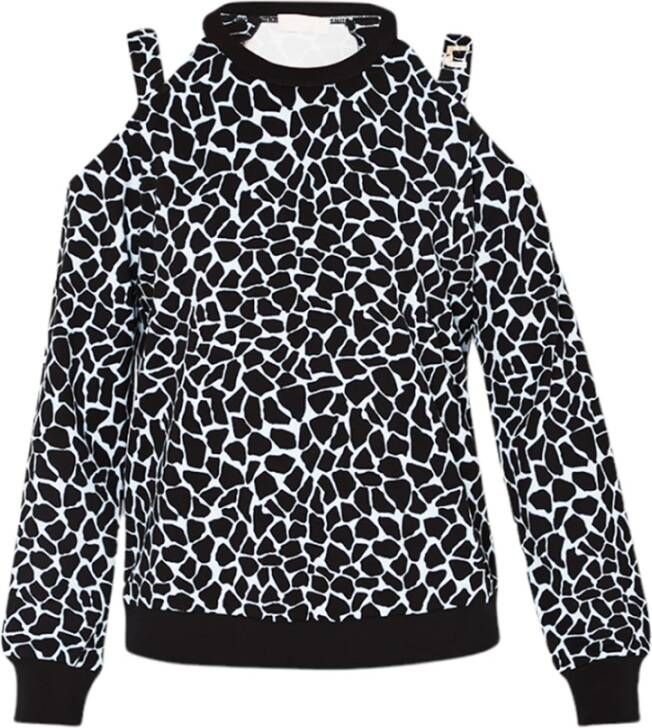 Liu Jo Dames hoodie met dierenprint Meerkleurig Dames