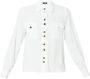 Liu Jo Blouse en Overhemden 100% Samenstelling White Dames - Thumbnail 5