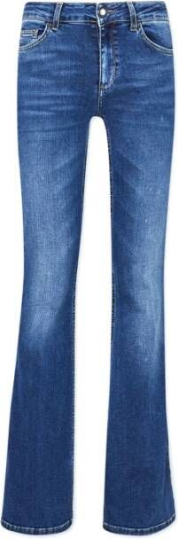 Liu Jo Boot-Cut Denim Jeans Blauw Dames