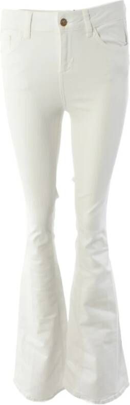 Liu Jo Bootcut jeans Wit Dames