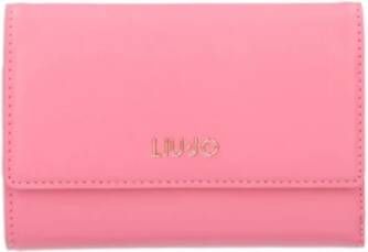 Liu Jo Bubblegum Roze Kunstleren Portemonnee Pink Dames