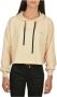 Liu Jo Easywear Cropped hoodie Oliver pastelgeel - Thumbnail 1