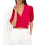 Liu Jo Gerimpelde Cardigan in Tonal Kleur Pink Dames - Thumbnail 2