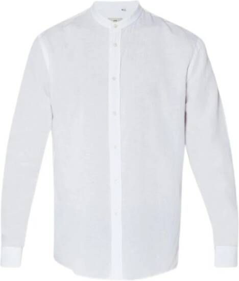 Liu Jo "Witte formele shirt met Koreaanse kraag" Wit Heren